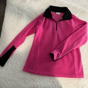 Columbia fleece pullover ( breast cancer)